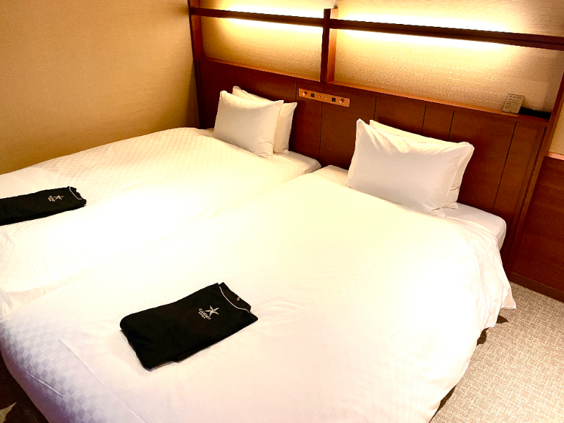 カンデオホテルズ熊本新市街 ベッド