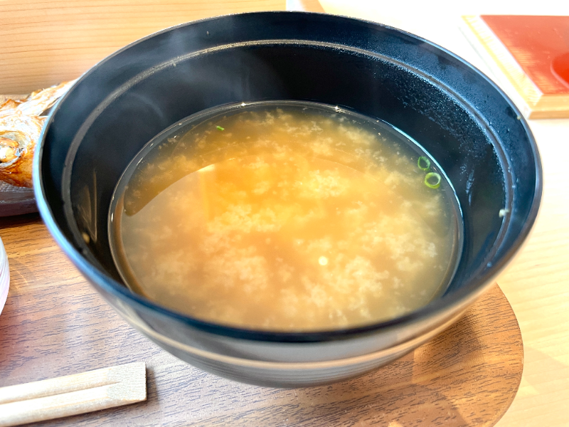 センチュリオンホテル&スパクラシック出雲 朝食のしじみの味噌汁